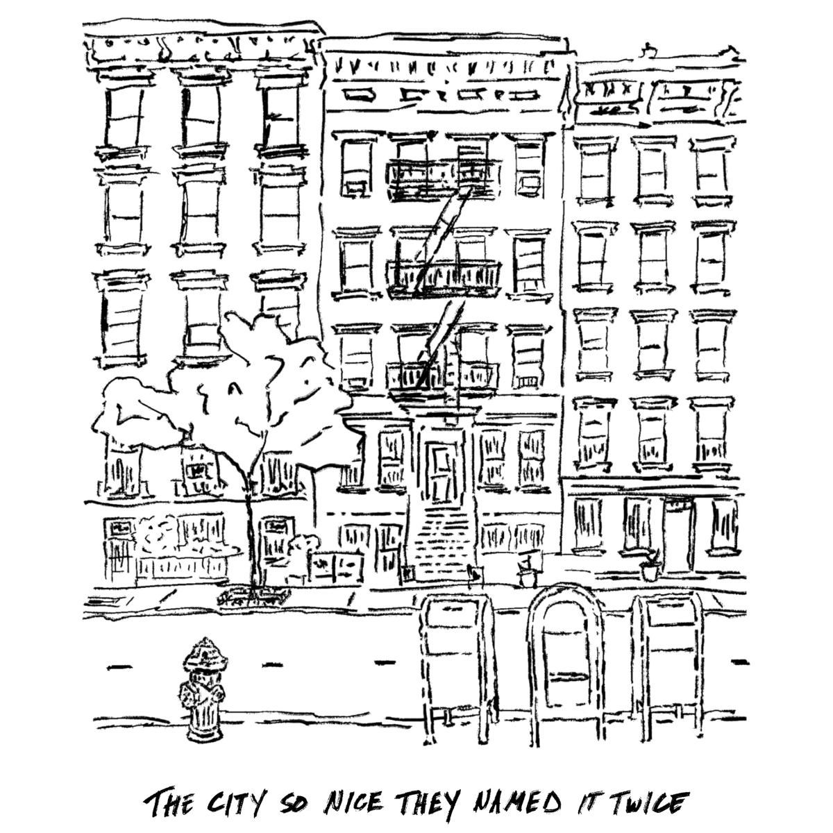 City So Nice T-Shirt - Black