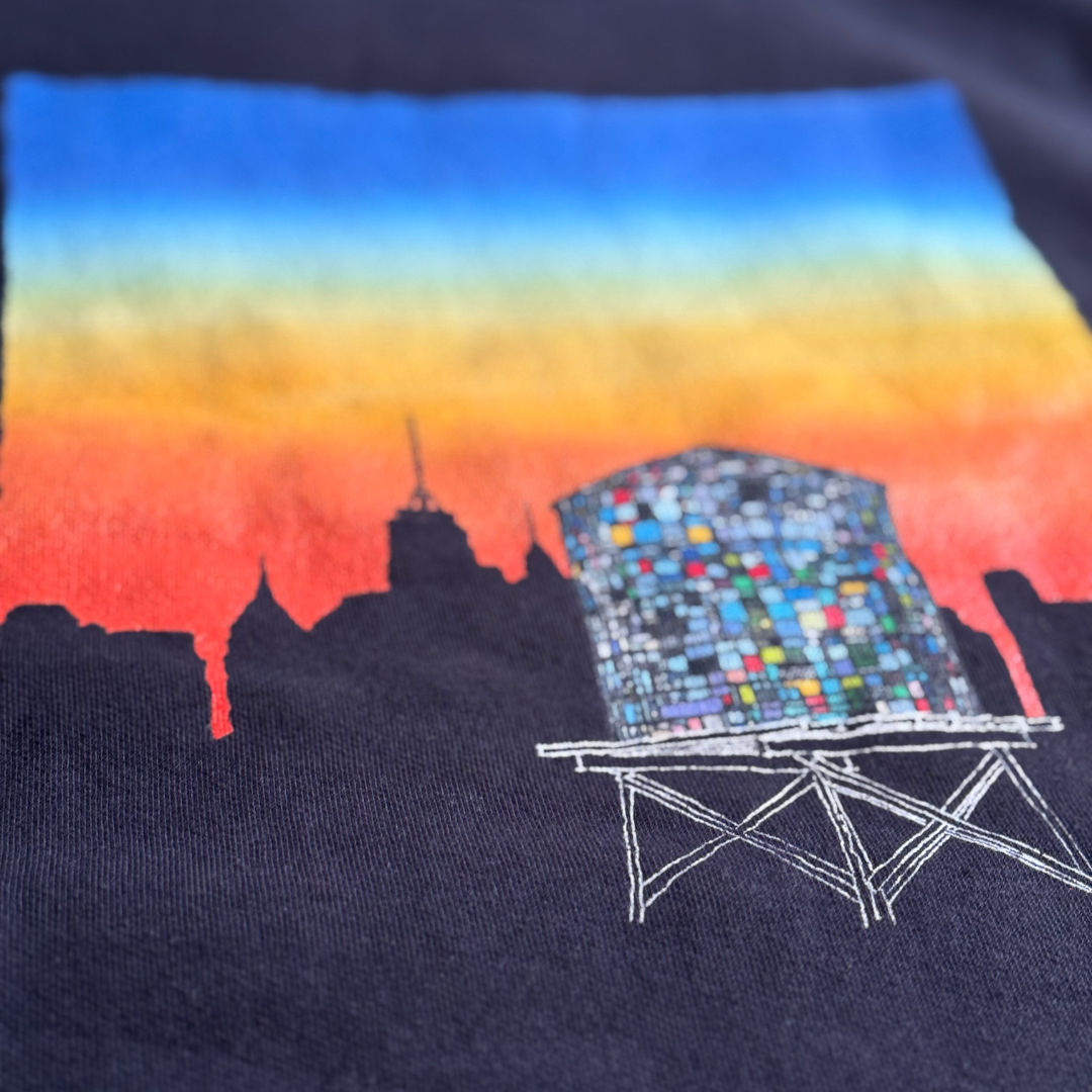 Brooklyn Water Tower Hoodie - Black