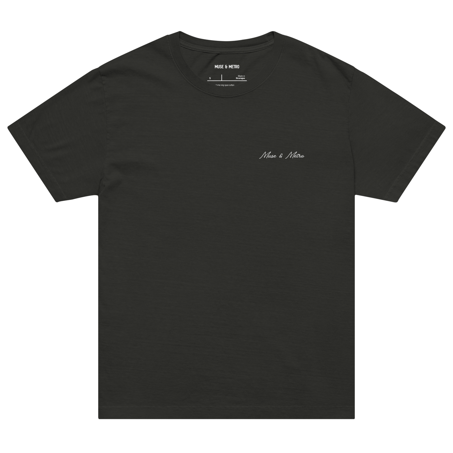 Waldbaums Garment-Dyed Tee - Washed Black