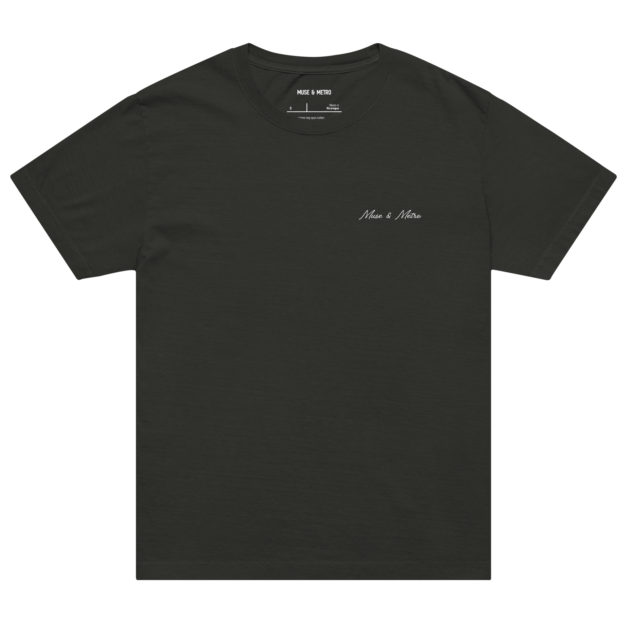 Waldbaums Garment-Dyed Tee - Washed Black