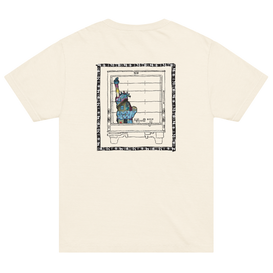 Box Truck Garment-Dyed Tee - Vintage White