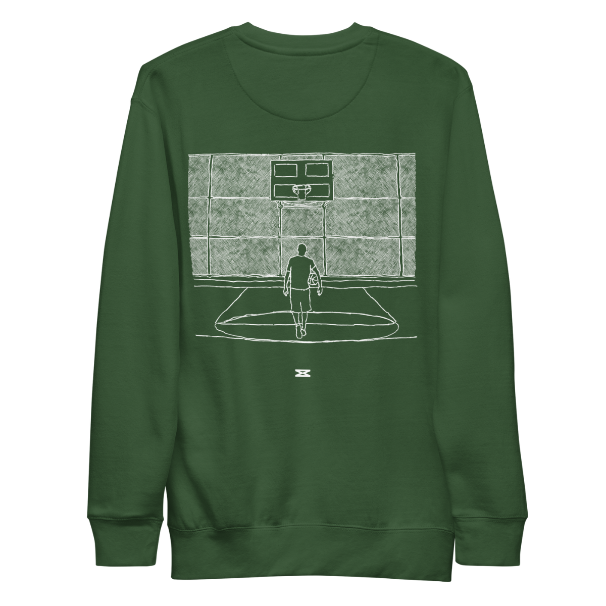 Hooper Crewneck - Forest Green