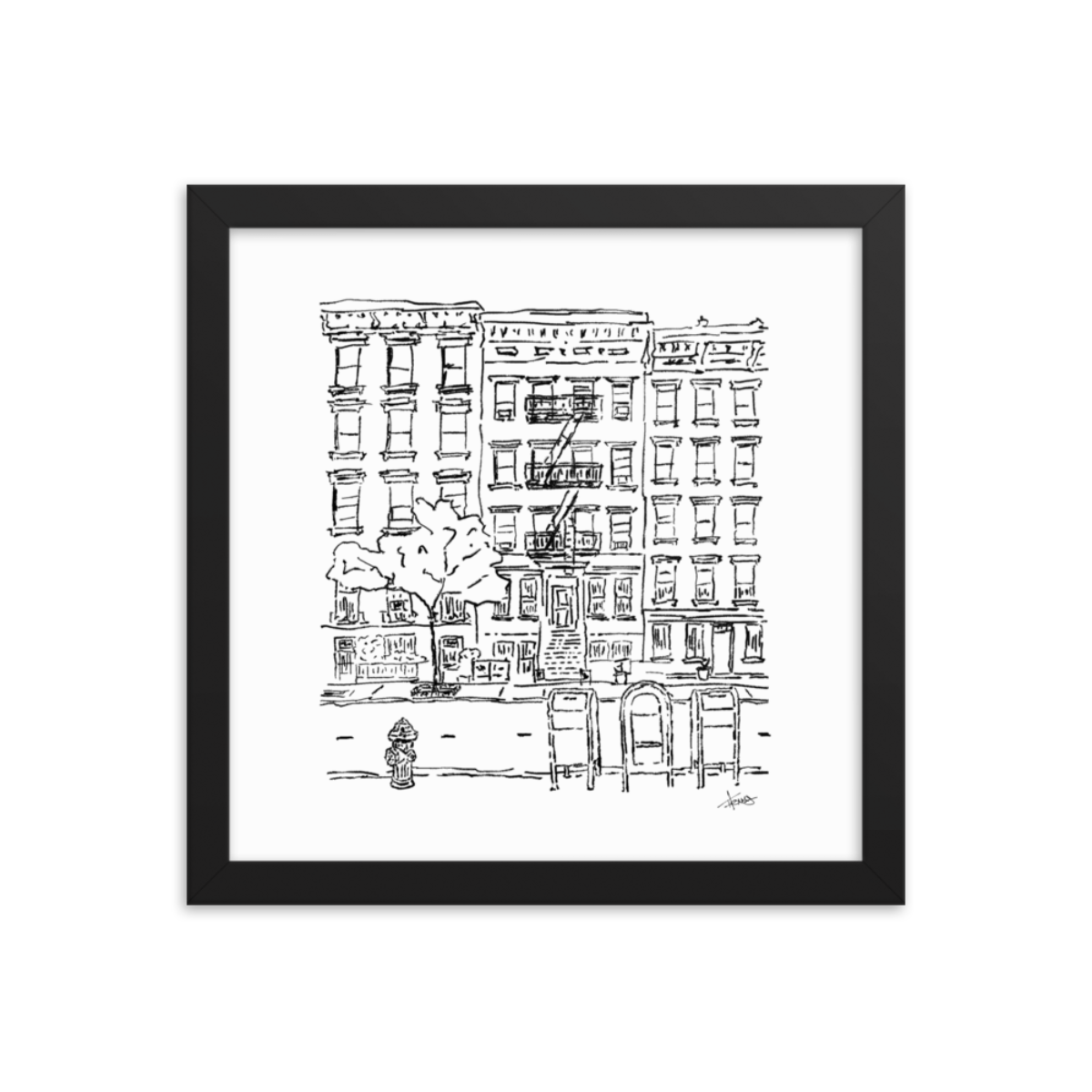 City So Nice - Framed Print